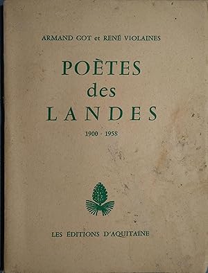 Poètes des Landes. 1900-1958.