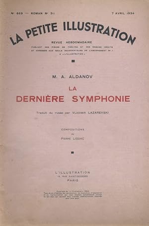 Imagen del vendedor de La petite illustration - Roman : La dernire symphonie. 7 avril 1934. a la venta por Librairie Et Ctera (et caetera) - Sophie Rosire
