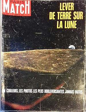 Paris Match N° 1027 : Lever de terre sur la Lune. Massacre des bébés phoques. 11 janvier 1969.