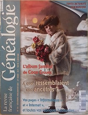 La Revue française de généalogie N° 131. La Revue française de généalogie N° 131 Décembre 2000 - ...