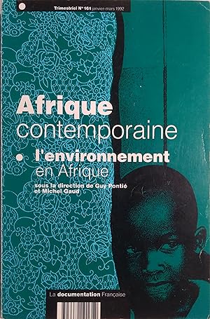 Afrique contemporaine. L'environnement en Afrique.