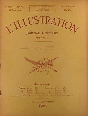 L'Illustration N° 3245. Edouard VII à Paris - La sculpture au Salon de 1905 6 mai 1905.