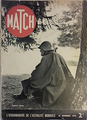 Match N° 74 : 13 e semaine de guerre, la Suisse - Cerdan, l'île de Molène, textes de Simenon et P...