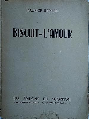 Bild des Verkufers fr Biscuit-l'amour. zum Verkauf von Librairie Et Ctera (et caetera) - Sophie Rosire