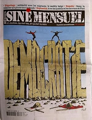 Siné mensuel N° 76. Démocratie. Juin 2018.