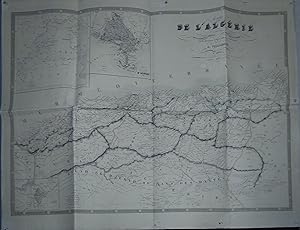 Carte de l'Algérie dressée d'après les documents récents du dépôt de la guerre sur les provinces ...