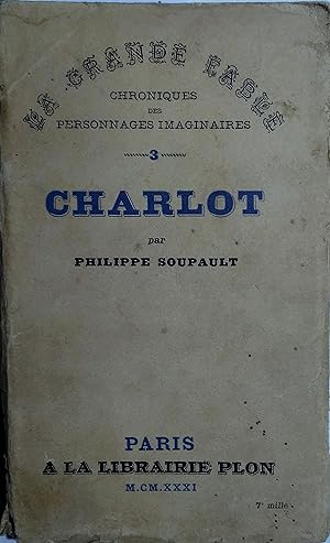 Bild des Verkufers fr Charlot. zum Verkauf von Librairie Et Ctera (et caetera) - Sophie Rosire