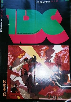 Seller image for Textes et documents pour la classe. N 125 : Les pompiers. 21 fvrier 1974. for sale by Librairie Et Ctera (et caetera) - Sophie Rosire