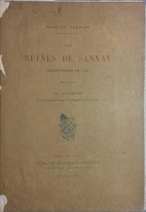 Les ruines de Sanxay découvertes en 1882.