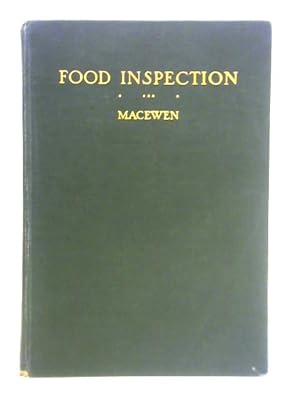 Bild des Verkufers fr Food Inspection: A Practical Handbook zum Verkauf von World of Rare Books