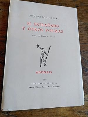 Imagen del vendedor de EL EXTRAADO Y OTROS POEMAS a la venta por Librera Pramo