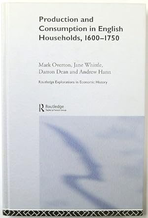 Seller image for Production and Consumption in English Households, 1600-1750 for sale by PsychoBabel & Skoob Books