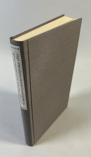Handbuch der Buchdruckerkunst (Nachdruck der Ausgabe Berlin 1820) & Beschreibung der elastischen ...