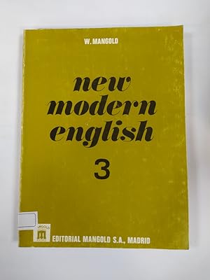 Imagen del vendedor de NEW MODERN ENGLISH 3. a la venta por TraperaDeKlaus