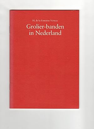 Image du vendeur pour Grolier-banden in Nederland mis en vente par Leopolis