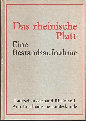 Bild des Verkufers fr Das rheinische Platt - Eine Bestandsaufnahme: Handbuch der rheinischen Mundarten : Teil 1: Texte (= Rheinische Mundarten, Band 2) zum Verkauf von Antiquariat Andreas Schwarz