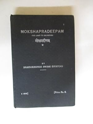 Bild des Verkufers fr Mokshapradeepam ( The Light to Salvation) zum Verkauf von GREENSLEEVES BOOKS