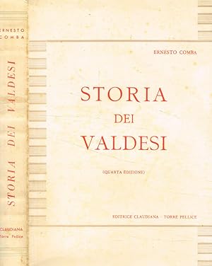 Imagen del vendedor de Storia dei Valdesi a la venta por Biblioteca di Babele