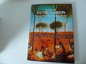 Seller image for Poems of Henry Lawson. Selected by Walter Stone, Illustrated by Pro Hart. Hardcover mit Schutzumschlag for sale by Deichkieker Bcherkiste