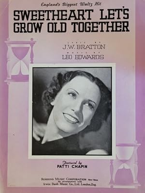 Imagen del vendedor de Sweetheart Let's Grow Old Together a la venta por Moneyblows Books & Music