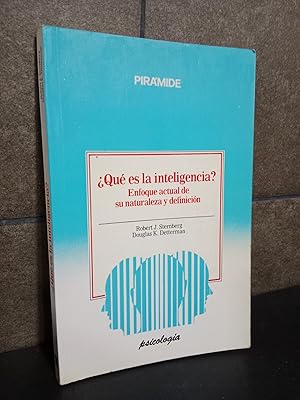 Imagen del vendedor de Robert J. Sternbeng, Douglas K. Detterman. QUE ES LA INTELIGENCIA? ENFOQUE ACTUAL DE SU NATURALEZA Y DEFINI CION (2 ED.) a la venta por Lauso Books