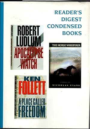 Seller image for READER'S DIGEST CONDENSED BOOKS VOLUME 1 1996 A Place Called Freedom / the Horse Whisperer / the Apocalypse for sale by The Reading Well Bookstore