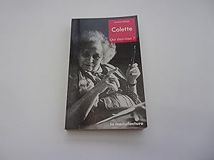 Seller image for COLETTE. Qui etes vous? for sale by occasion de lire