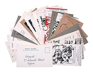 Immagine del venditore per FISHPASTE: 1 TO 22 ["Postcard review of art & letters"/ First Series]. January 1967 to August 1968. Produced by Rigby Graham, Peter Hoy, & Toni Savage venduto da James Cummins Bookseller, ABAA