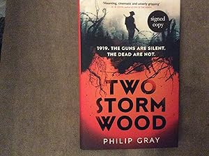 Seller image for Two Storm Wood *****SIGNED UK HB 1/1 with BLACK SPAYED EDGES***** for sale by BRITOBOOKS