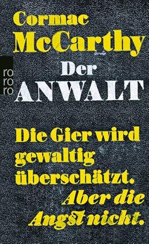 Seller image for Der Anwalt : The Counselor - Ein Drehbuch for sale by Smartbuy