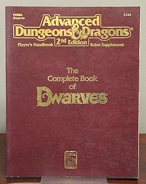 Seller image for The Complete Book of Dwarves (Advanced Dungeons & Dragons Player's Handbook Rules Supplement - PHBR6) for sale by Spellbinder Books