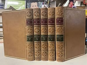 The Life of Samuel Johnson, LL. D. - Including a Journal of a Tour to the Hebrides (Five Volume Set)