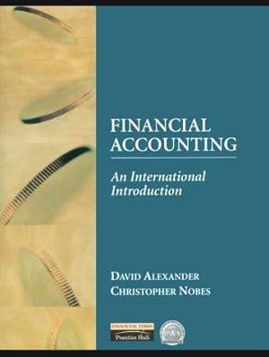 Immagine del venditore per Financial Accounting: An International Introduction venduto da WeBuyBooks