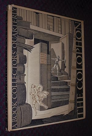 Image du vendeur pour The Colophon. A Book Collector's Quarterly Part Six 1931 mis en vente par Pensees Bookshop