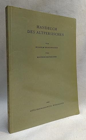 Imagen del vendedor de Handbuch des Altpersischen a la venta por Book House in Dinkytown, IOBA