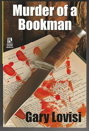 Bild des Verkufers fr Murder of a Bookman: A Bentley Hollow Collectibles Mystery Novel / The Paperback Show Murders (Wildside Mystery Double #5 - Signed First Edition) zum Verkauf von Brenner's Collectable Books ABAA, IOBA
