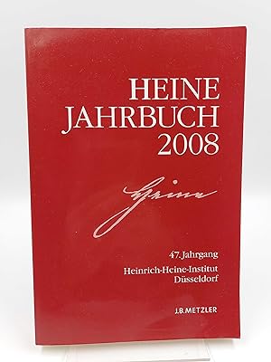 Seller image for Heine-Jahrbuch 2008 47. Jahrgang for sale by Antiquariat Smock
