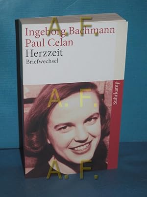 Imagen del vendedor de Herzzeit : Ingeborg Bachmann - Paul Celan, der Briefwechsel , mit den Briefwechseln zwischen Paul Celan und Max Frisch sowie zwischen Ingeborg Bachmann und Gisle Celan-Lestrange. hrsg. und kommentiert von Bertrand Badiou . / Suhrkamp Taschenbuch , 4115 a la venta por Antiquarische Fundgrube e.U.