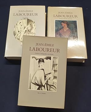 Image du vendeur pour Catalogue complet de l'oeuvre de Jean-Emile Laboureur - 4 tomes en 3 volumes - complet mis en vente par L'ENCRIVORE (SLAM-ILAB)