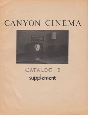 Canyon Cinema Co-Operative Catalog Supplement Spring 1973