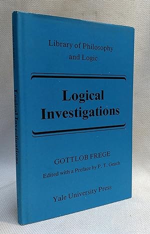 Seller image for Logical Investigations (Library of Philosophy and Logic) for sale by Book House in Dinkytown, IOBA