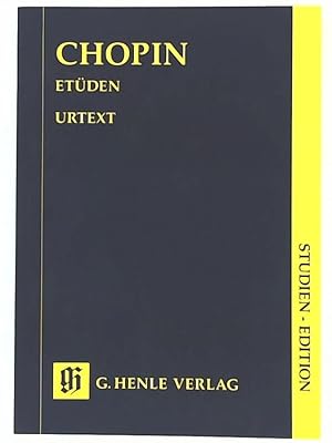 Seller image for Chopin, Fre de ric - Etden - Urtext - Studien-Edition for sale by Leserstrahl  (Preise inkl. MwSt.)