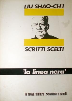 Image du vendeur pour Scritti scelti. 'La linea nera'. mis en vente par FIRENZELIBRI SRL