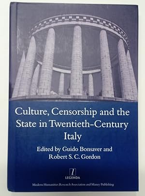 Bild des Verkufers fr Culture, Censorship and the State in Twentieth-Century Italy. zum Verkauf von Plurabelle Books Ltd