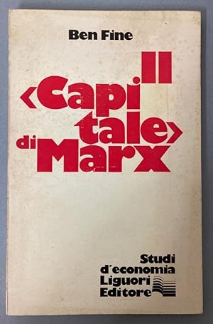 Bild des Verkufers fr Il Capitale di Marx. zum Verkauf von Plurabelle Books Ltd