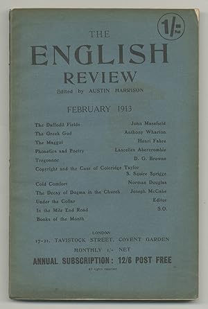 Imagen del vendedor de The English Review - Vol. XIII, No. 3. February, 1913 a la venta por Between the Covers-Rare Books, Inc. ABAA