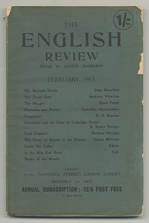Bild des Verkufers fr The English Review - Vol. XIII, No. 3. February, 1913 zum Verkauf von Between the Covers-Rare Books, Inc. ABAA