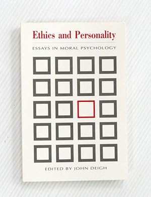 Bild des Verkufers fr Ethics and Personality: Essays in Moral Psychology zum Verkauf von Adelaide Booksellers