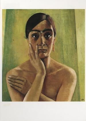 Bild des Verkufers fr art postcard: Self-Portrait (Selbstbildnis) zum Verkauf von Mobyville
