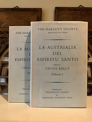 La Austrialia del Espíritu Santo - COMPLETE set in two vols The Journal of Fray Martín de Munilla...